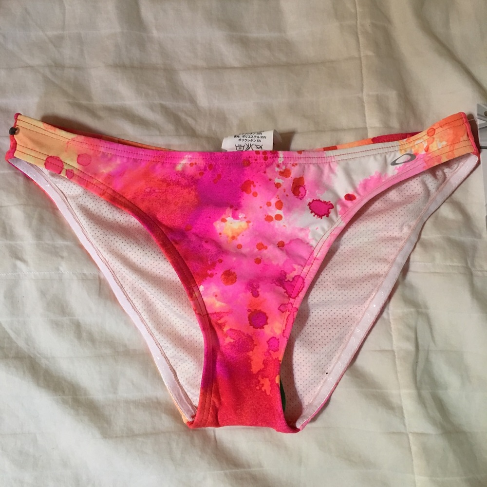 Oakley Tie Dye Cheeky Bikini Bottoms